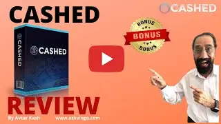CASHED Review + Bonuses🌋Make Money from Free Youtube Videos🌋  🌟Make Money Membership Style Website🌟