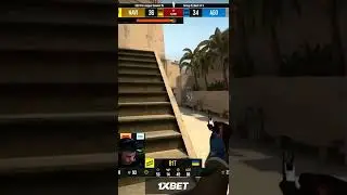 Нави закрывают Mirage на 71 раунде NaVi vs AGO map 2, Mirage ESL Pro League Season 15 CS GO #Shorts