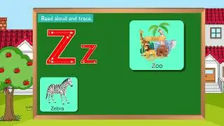 Ch 27 | Brillio Books | English | Lkg | Read Aloud And Trace Letter Z  |  For children