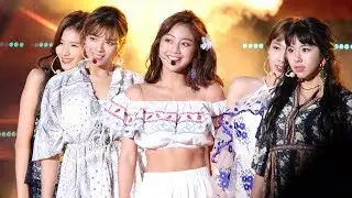 180908 트와이스(TWICE) 지효(Jihyo) Full ver. (Heart Shaker + What Is Love + DTNA) [코리안뮤직웨이브] 4K 직캠 by 비몽