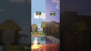 Minecraft Shaders: Visual Vibrance or Vanilla Plus? &harr;️ #shorts