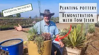 Planting Pottery demonstration video 1 with Tom Jesch