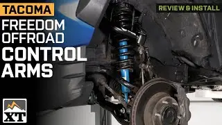 2005-2015 6-Lug Tacoma Freedom Offroad Adjustable Front Control Arms Review & Install