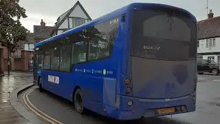 Full Journey on Diamond Rotala from Evesham Bus Station to Tewkesbury Town Centre/Abbey/The Cresent