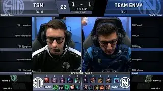 TSM vs NV Game 3  - 2017 NA LCS Summer Week 8 - Team SoloMid vs Team ENVY