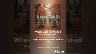 Lovecraft Poem Turned into Song - Where Once Poe Walked