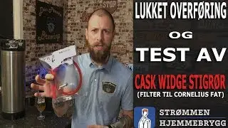 Lukket Overf&oslash;ring og Test av Cask Widge Stigr&oslash;r (Filter)