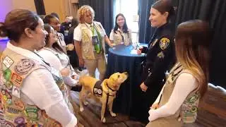 Girl Scouts Meet San Diego Police K9 Lyle | Girl Scouts in San Diego | GB Magazine