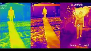 HIKMICRO Pocket2 vs Topdon TC001 vs Xinfrared T2S+ - Short footage