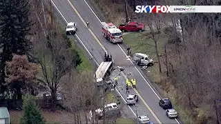 5 killed, 3 seriously injured in Geauga County crash