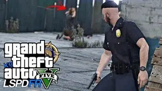 GTA V : MOD POLICIA : TIVE QUE SER RÁPIDO E ÁGIL PARA SALVAR O REFÉM! : EP.197