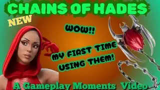 FORTNITEMARES ADDS THE NEW CHAINS OF HADES!  MY FIRST TIME USING THEM!
