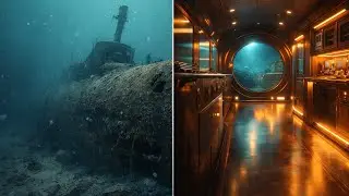 Restoring a sunken wwii submarine into an underwater living vault