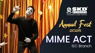 Save Water Mime Act | Powerful Silent Message by Students | Annual Fest 2025 | SKD ISC Branch 💧🌍