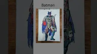 I Drew super cool Batman
