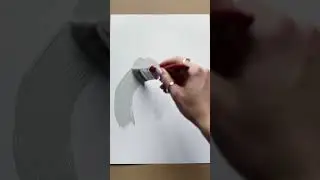 ☁️ Grey Isn't Dull, It's Peaceful ☁️ #satisfying #painting #coloring     #youtubeshorts