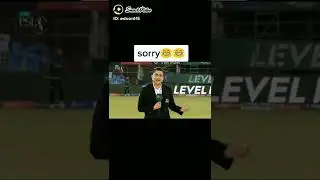 funny scene in HBL PSL.Funny mistake by Sana  Mir