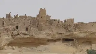 Views of the Shali of Qara Oasis at the Qatarra Depression