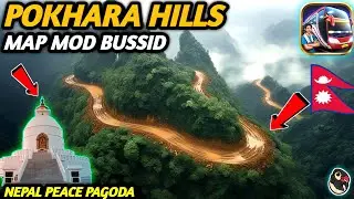 СКАЧАТЬ! 🔥 Новый мод карты холмов Покхары в Непале для Bus Simulator Indonesia | Bussid Mod Map 4...