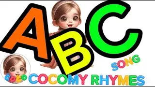 Cocomy abc song learn the abc cocomy rhymes a b c #coco #cocomyrhymes
