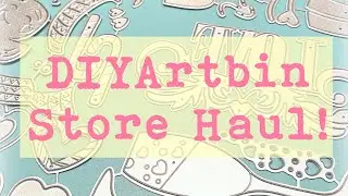 DIYArtbin Store haul! Christmas and Valentine&rsquo;s Day dies