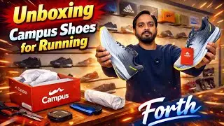Campus FORTH Sports Shoes Unboxing & Honest Review | Budget Running Shoes for Walking & Jogging