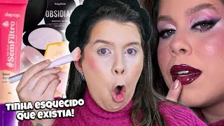Produtos que usei UMA VEZ SÓ e esqueci que existia
