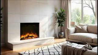 Celsi DLX 600 Electric Fire &ndash; A Frameless Statement of Luxury & Innovation