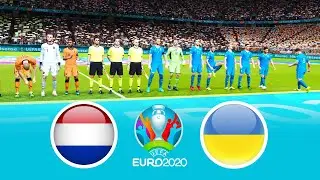 PES 2021 / Нидерланды - Украина / Чемпионат Европы 2020