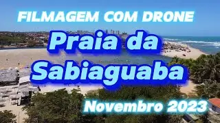 Praia da Sabiaguaba - Fortaleza - CE - Novembro 2023 - Filmagem com drone