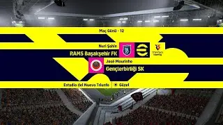 eFootball Ligim Oynuyoruz: Hedef Süper Lig Şampiyonluğu/// Maç 12 (Başakşehir v Gençlerbirliği)