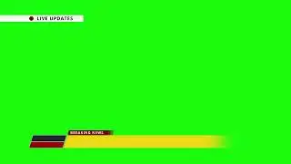 Breaking news graphics ( green screen )