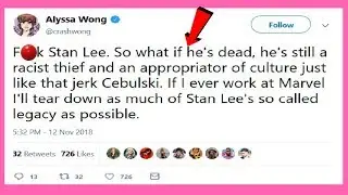 A DISGUSTING Stan Lee Tweet By Blizzard & Marvel Employee (UPDATED PLS READ PINNED COMMENT)