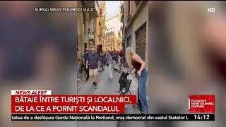 Bătaie &icirc;ntre turiști și localnici: de la ce a pornit scandalul