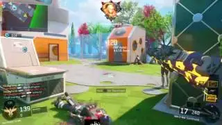 BO3: DOUBLE NUCLEAR WITH 66 GUNSTREAK IN CORE (fol Kaos) | floreo