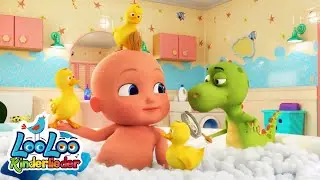 Zeit fürs Bad 🛁 Beliebte Kinderlieder zum Mitsingen | LooLoo Kinderlieder 🌈✨