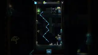 Lemmings. Level W 96-14. Walkthrough.