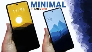 Minimal Themes Miui | Best Lock Screen Animations Themes Collections Miui 13 Themes for Miui