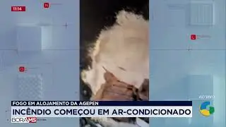 BORA MS - INC&Ecirc;NDIO EM ALOJAMENTO DA AGEPEN COME&Ccedil;OU EM AR-CONDICIONADO - 30/10/24