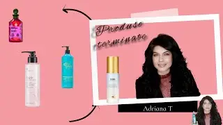 Produse terminate. Empties.