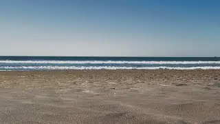 Valencia Beach Nature Sounds 🌊 1 Hour Calm Ocean Waves for Studying, Focus & Sleep