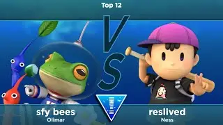 Terminal Velocity Top 12 - sfy bees (Olimar) vs reslived (Ness)
