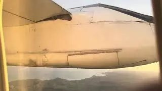 Sunset Landing into Gisborne, NZ - Air New Zealand Q300 - 31 December 2025