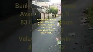 AVADI-HOUSE-BANK AUCTION SALE-LOWEST PRICE GUARANTEED