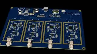 Khanfar Quad RX SDR receiver Board
