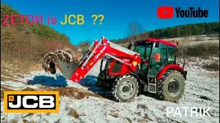 ZETOR Proxima + METAL-TECHNIK  -  Leveling  Uneven Narrow Road over Winter ❄️ /  Vyrovnávanie cesty🚜