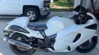 Hayabusa custom Paint and finish 🎨 carbonfiber￼/MiguelitoCustom 👨🏻&zwj;💻