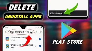 how to remove uninstall app from play store 2024 || play store uninstall app  delete || play store