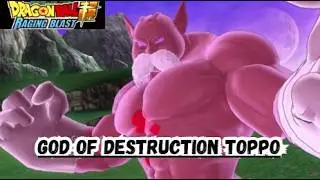 TOPPO GOD OF DESTRUCTION:RAGING BLAST 2 GAMEPLAY#ragingblast2 #ragingblast #dbz #dbs #rpcs3