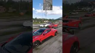 ZENVO TSRS 1 MILE DRAG BATTLE WITH HYPER CARS #forza #forzahorizon5 #dragracing #shorts